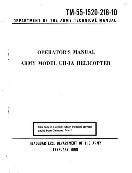 Flight Manual for the Bell UH-1 Iroquois