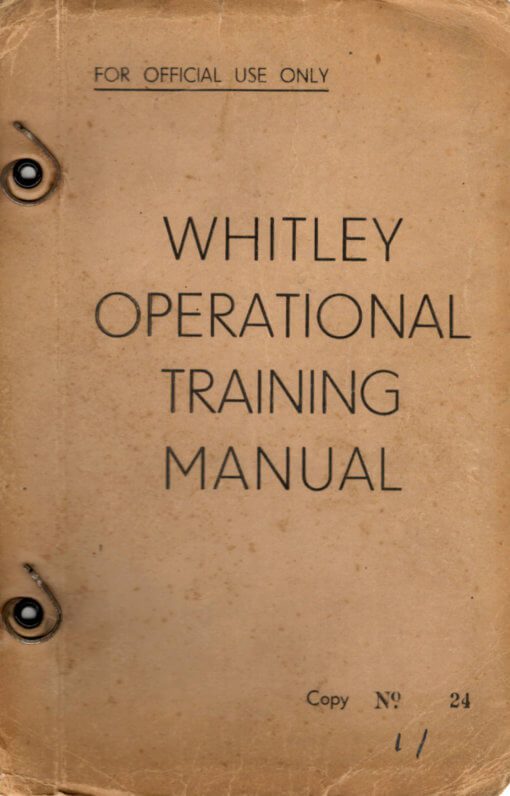 Flight Manual for the Armstrong Whitworth Whitley