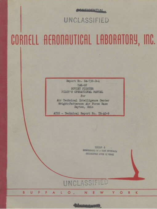 Flight Manual for the Yakovlev Yak-9