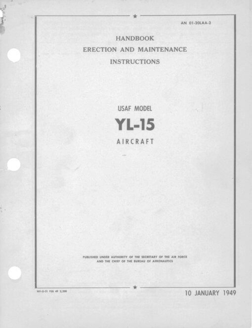 Flight Manual for the Boeing YL-15 Scout