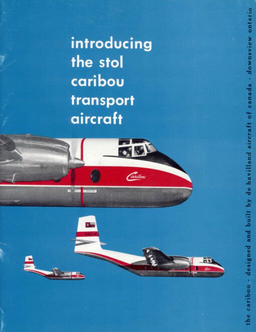 Flight Manual for the De Havilland Canada DHC-4 Caribou