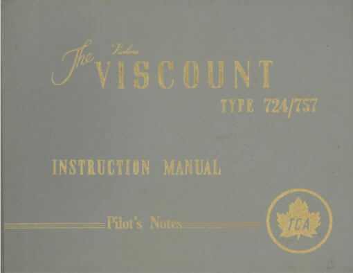 Flight Manual for the Vickers Viscount