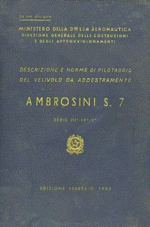 Flight Manual for the Ambrosini S.7