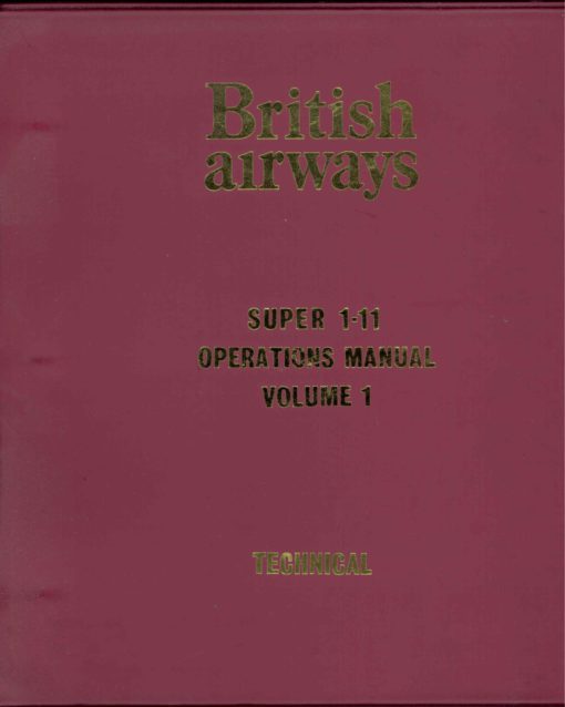Flight Manual for the BAC 1-11