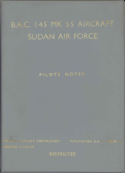 Flight Manual for the BAC 145 Jet Provost