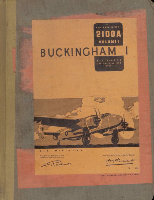 Flight Manual for the Bristol 163 Buckingham