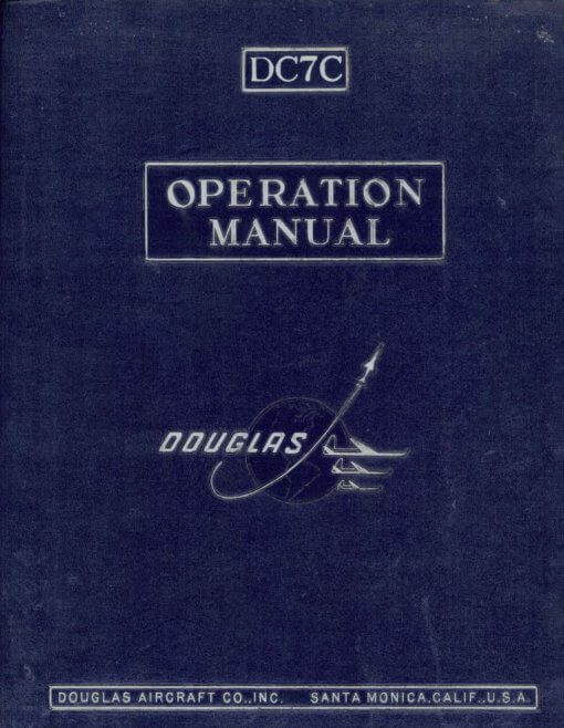 Flight Manual for the Douglas DC-7