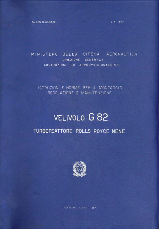 Flight Manual for the Fiat G82