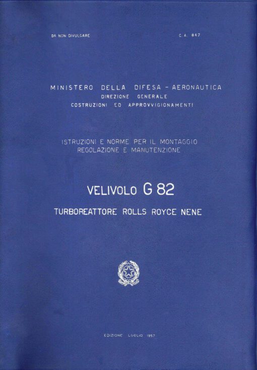 Flight Manual for the Fiat G82