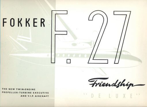 Flight Manual for the Fokker F-27 Friendship