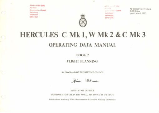 Flight Manual for the Lockheed C-130 Hercules