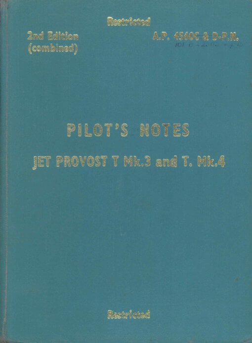 Flight Manual for the BAC 145 Jet Provost