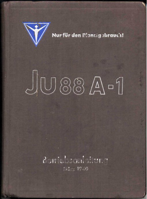 Flight Manual for the Junkers Ju88