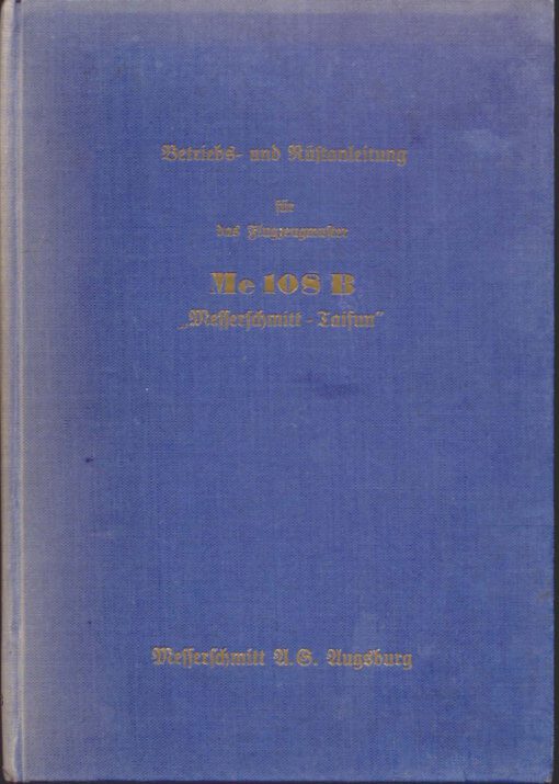Flight Manual for the Messerschmitt Bf108