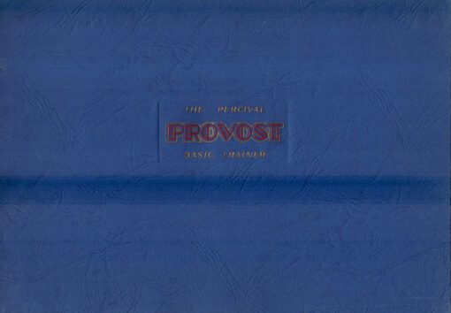 Flight Manual for the Percival Provost