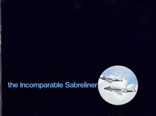 Flight Manual for the North American T-39 Sabreliner