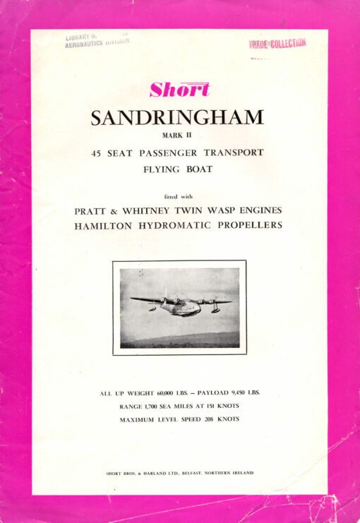 Flight Manual for the Short Solent