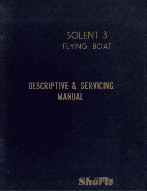 Flight Manual for the Short S45 Solent