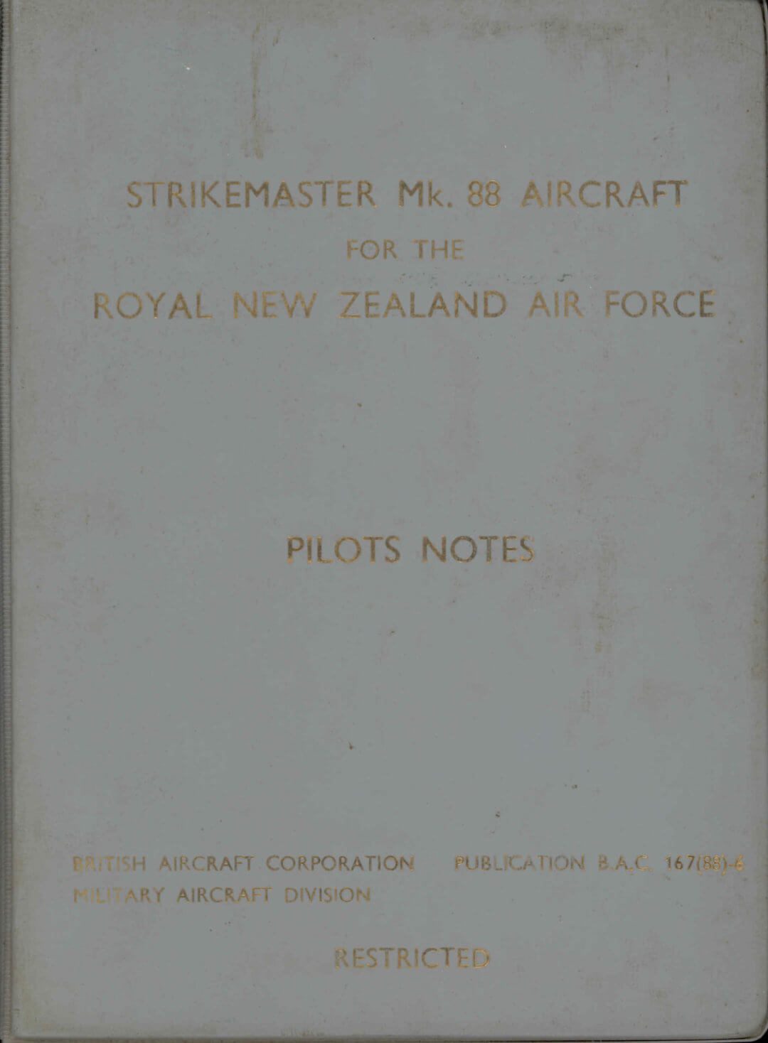 BAC 167 STRIKEMASTER Flight Manuals