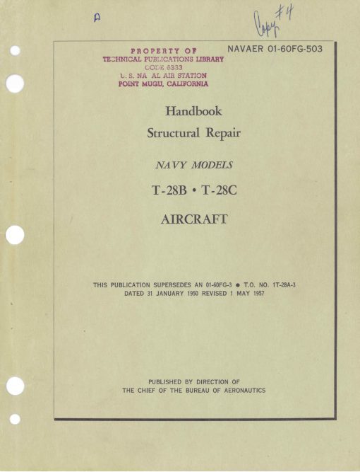 Flight Manual for the North American T-28 Trojan