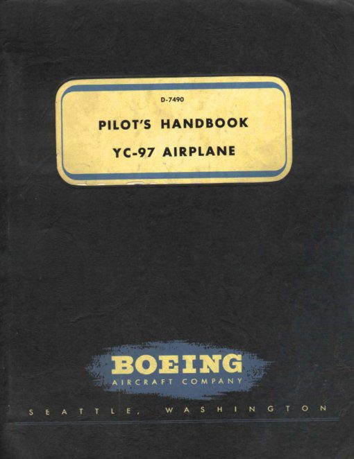 Flight Manual for the Boeing 377 Stratofreighter