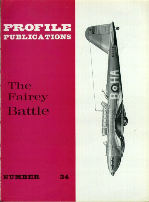 Pilots Notes Flight Manual for the Fairey Battle