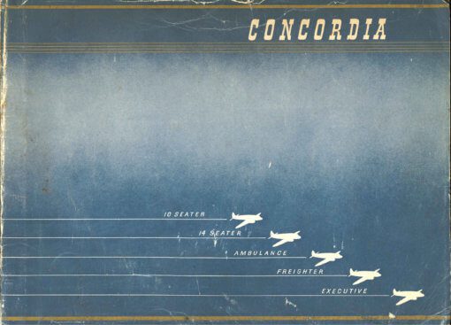 Flight Manual for the Cunliffe-Owen Concordia