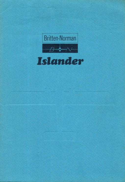 Flight Manual for the Britten-Norman Islander