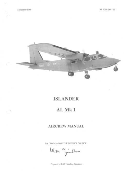 Flight Manual for the Britten-Norman Islander