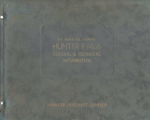 Flight Manual for the Hawker Hunter