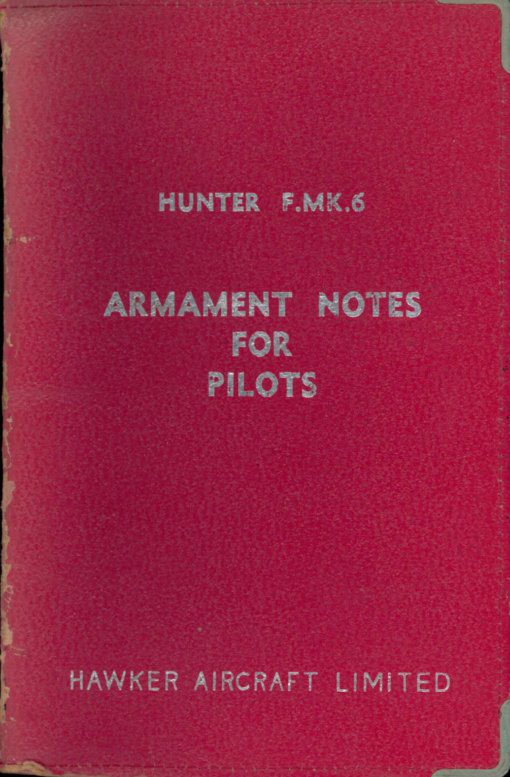 Flight Manual for the Hawker Hunter