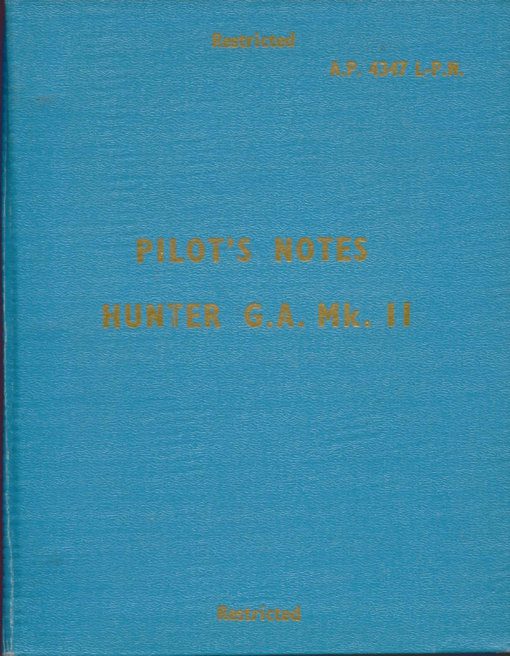 Flight Manual for the Hawker Hunter