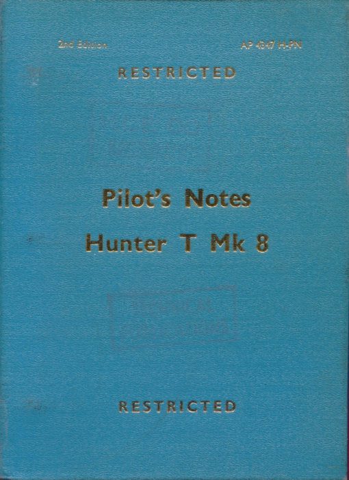 Flight Manual for the Hawker Hunter