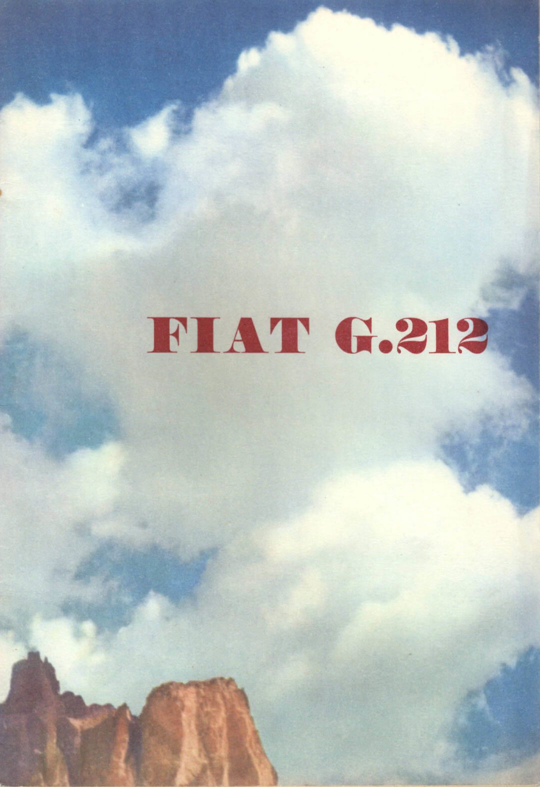 FIAT G.12 & G.212 Flight Manuals