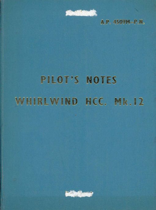 Flight Manual for the Westland Whirlwind