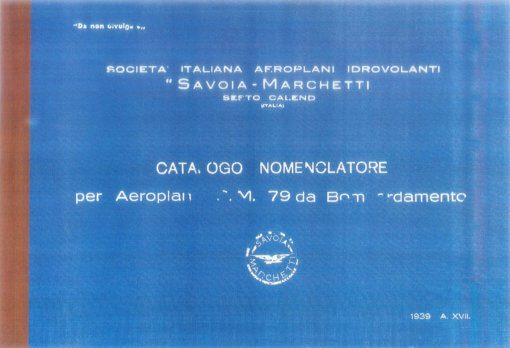 Flight Manual for the Savoia-Marchetti SM79 Sparviero