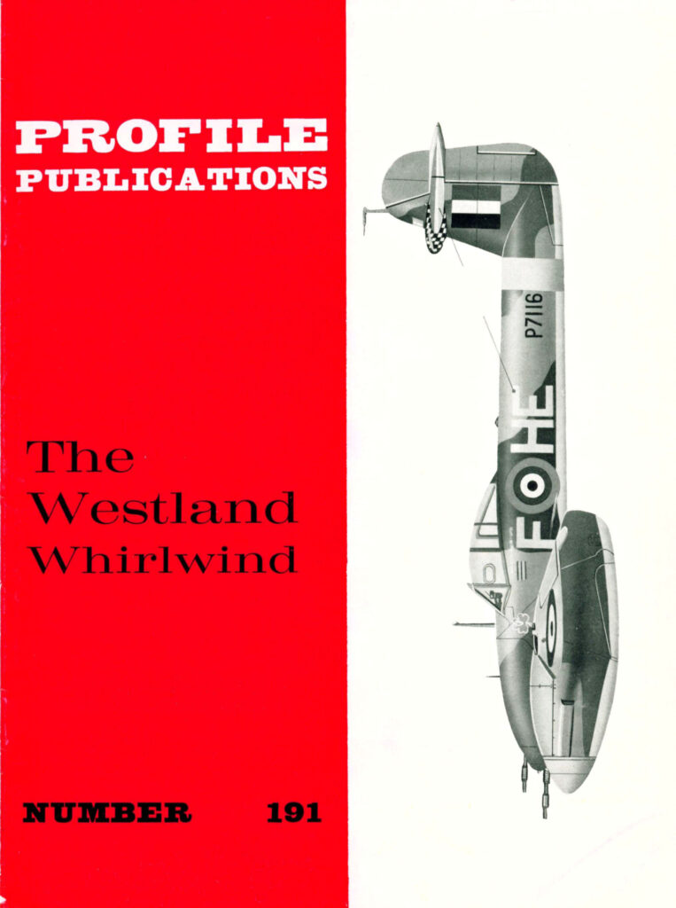 WESTLAND WHIRLWIND (WW2 Fighter) - Flight Manuals