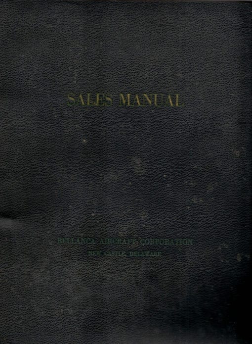 Flight Manual for the Bellanca