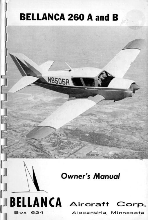 Flight Manual for the Bellanca Cruisemaster & Viking