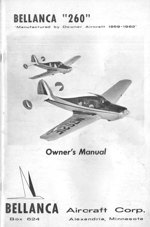 Flight Manual for the Bellanca