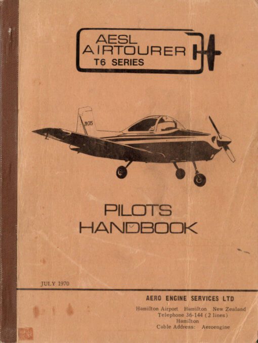 Flight Manual for the Victa (AESL) Airtourer