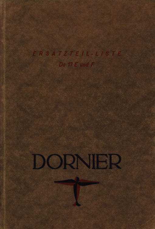 Flight Manual for the Dornier Do17