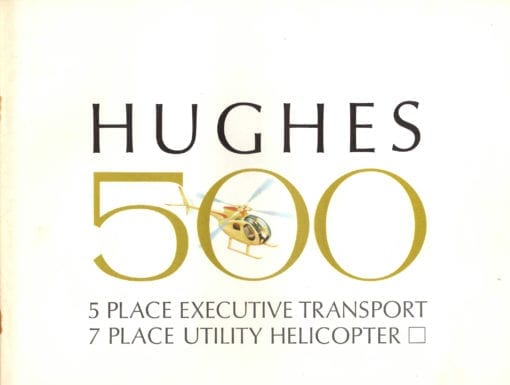 Flight Manual for the Hughes MDHI 369 OH-6 Cayuse