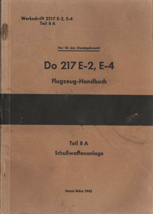DORNIER Do217 - Flight Manuals