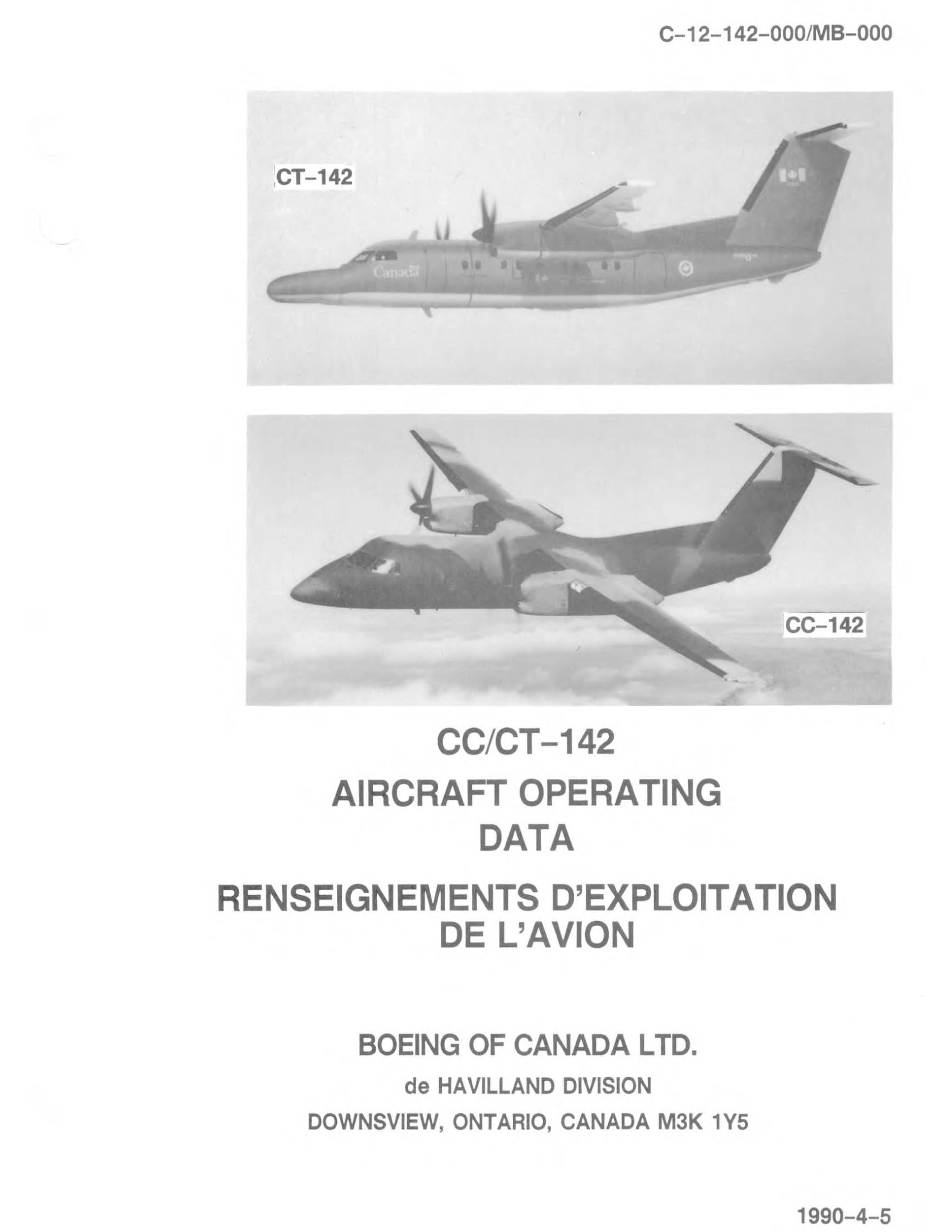 C-FACV deHavilland Canada Dash 8-311 Air BC 11APR93