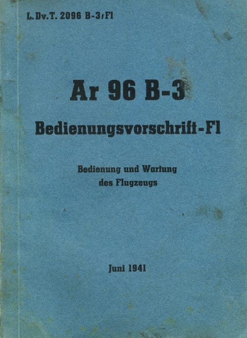 Flight Manual for the Arado Ar96