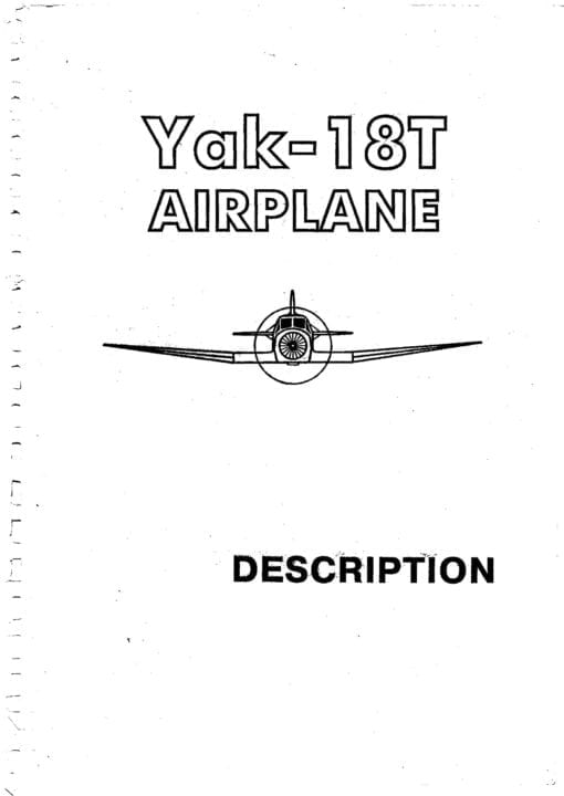 Flight Manual for the YAK-18T