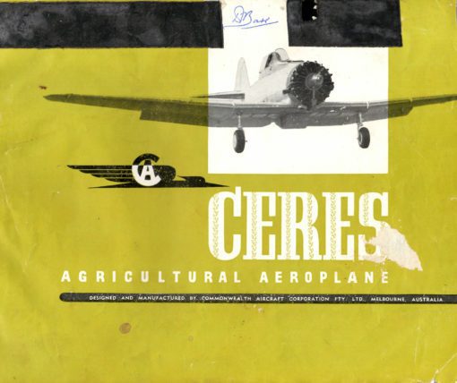 Flight Manual for the Commonwealth CA28 Ceres