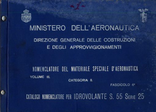 Flight Manual for the Savoia-Marchetti S.55