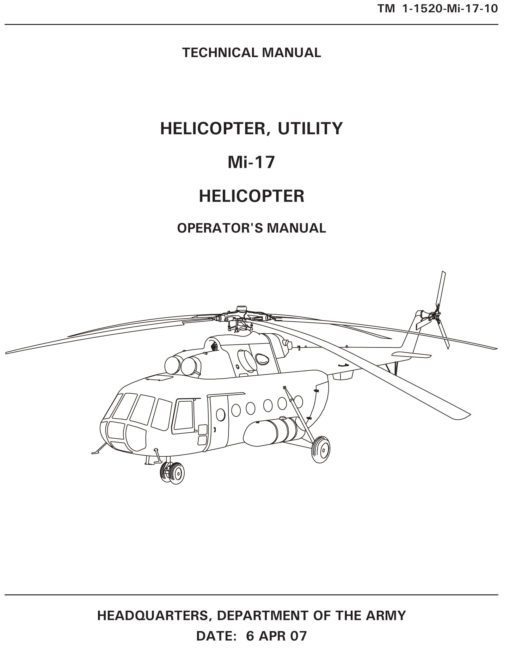 Flight Manual for the Mil Mi-17